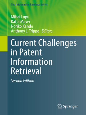 cover image of Current Challenges in Patent Information Retrieval